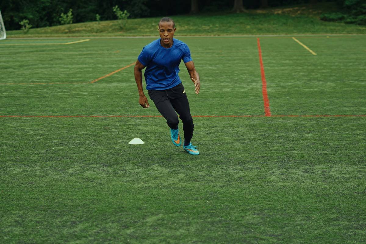 Bar chart showing 42% reduction in footwork-related errors after 6-week drill program